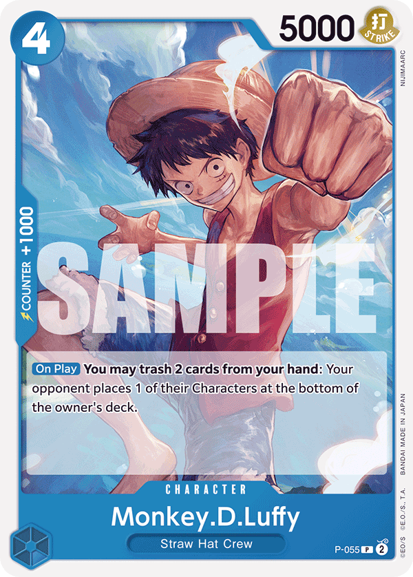 Monkey.D.Luffy PRB01 P-055