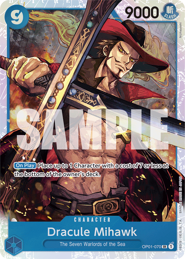 Dracule Mihawk PRB01 OP01-070