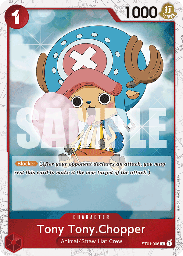 Tony Tony.Chopper PRB01 ST01-006 JR Jolly Roger