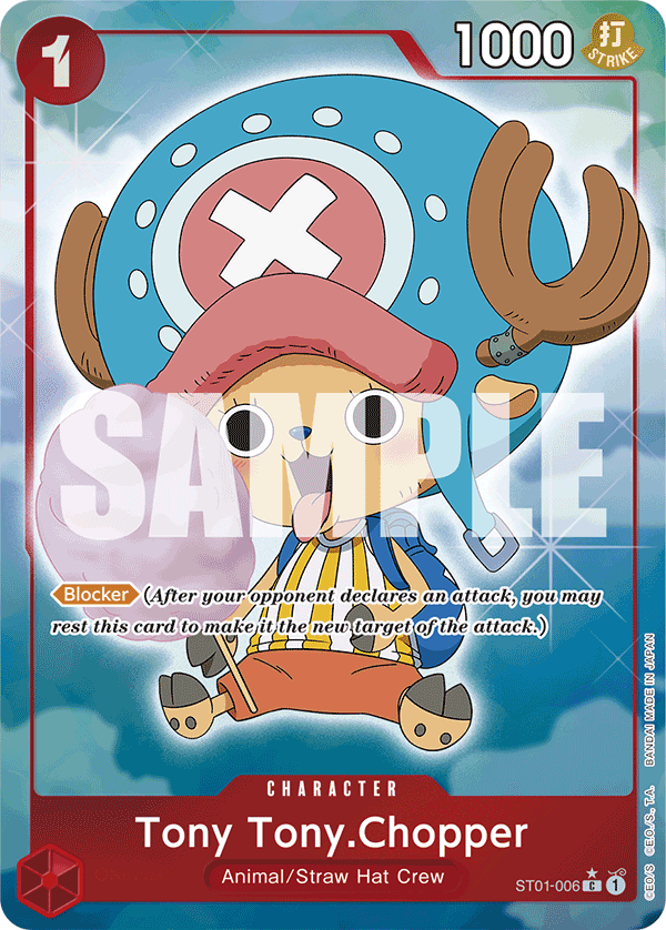 Tony Tony.Chopper PRB01 ST01-006 FA Full Art o Foliada Texturizada