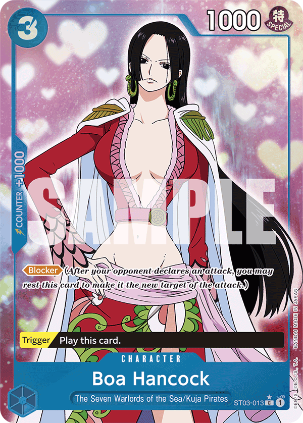 Boa Hancock PRB01 ST03-013 FA Full Art o Foliada Texturizada