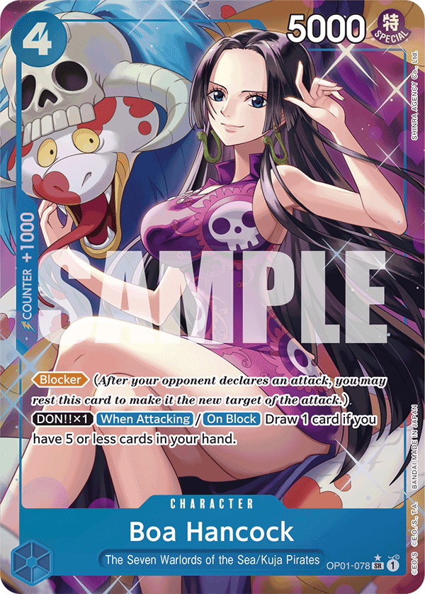 Boa Hancock PRB01 OP01-078 AA