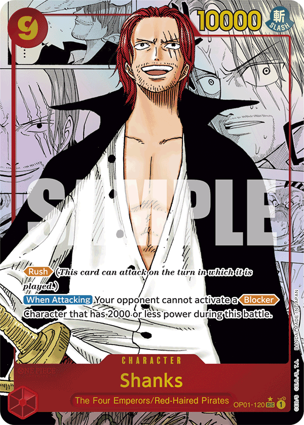 Shanks PRB01 OP01-120 AA