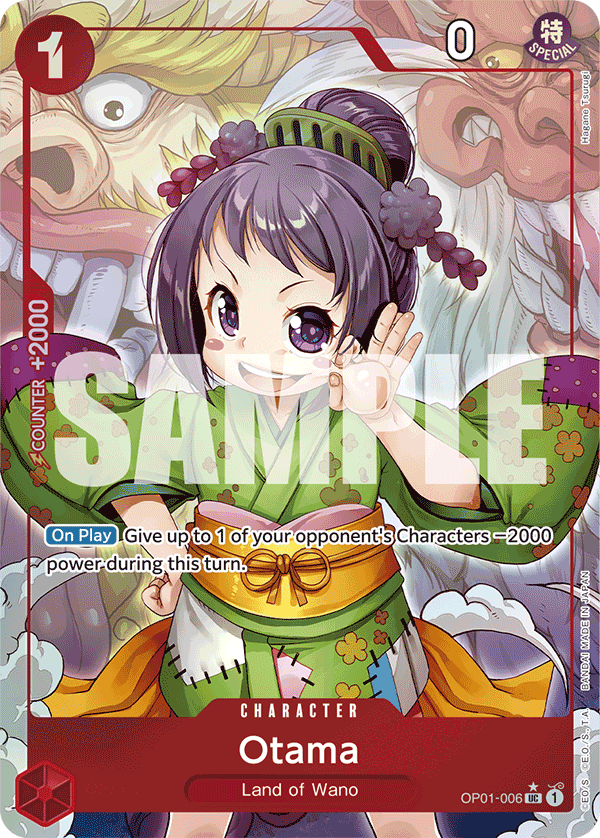 Otama PRB01 OP01-006 FA Full Art o Foliada Texturizada
