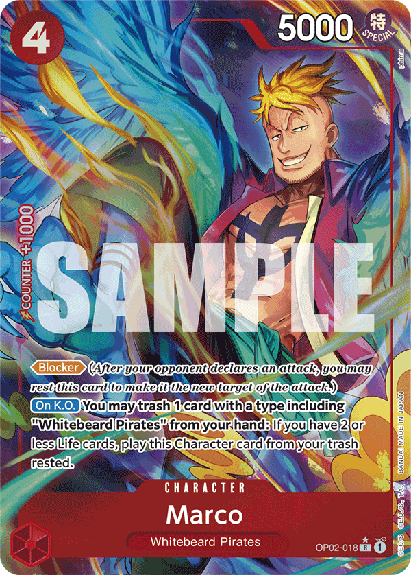Marco PRB01 OP02-018 AA