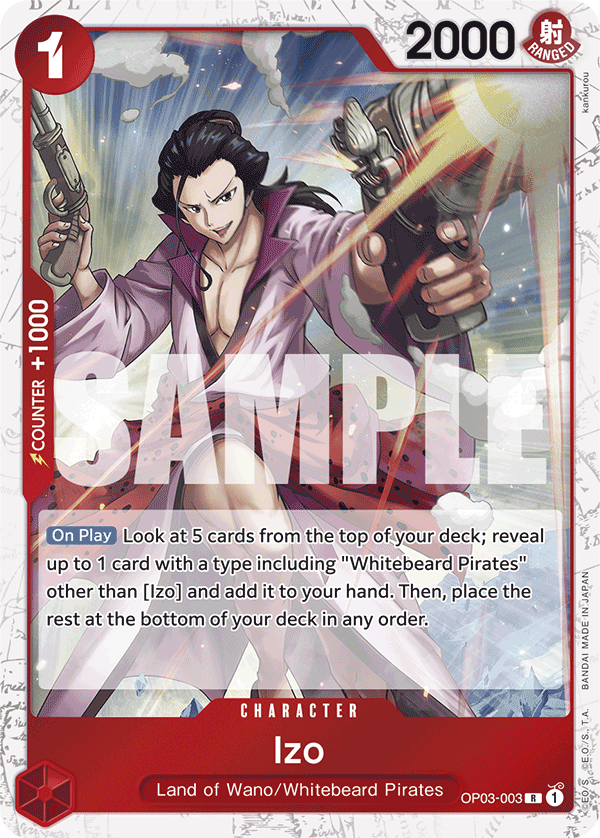 Izo PRB01 OP03-003 JR Jolly Roger