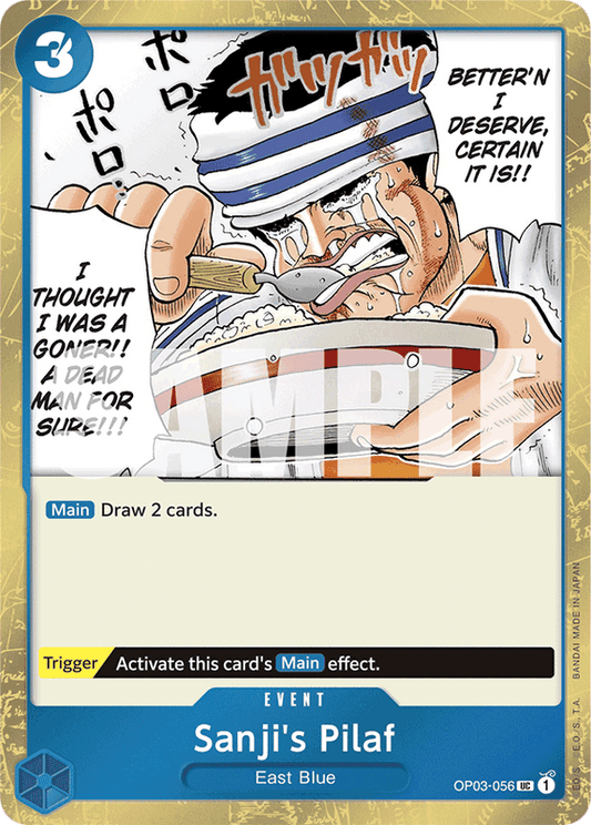 Sanji's Pilaf PRB01 OP03-056 JR Jolly Roger
