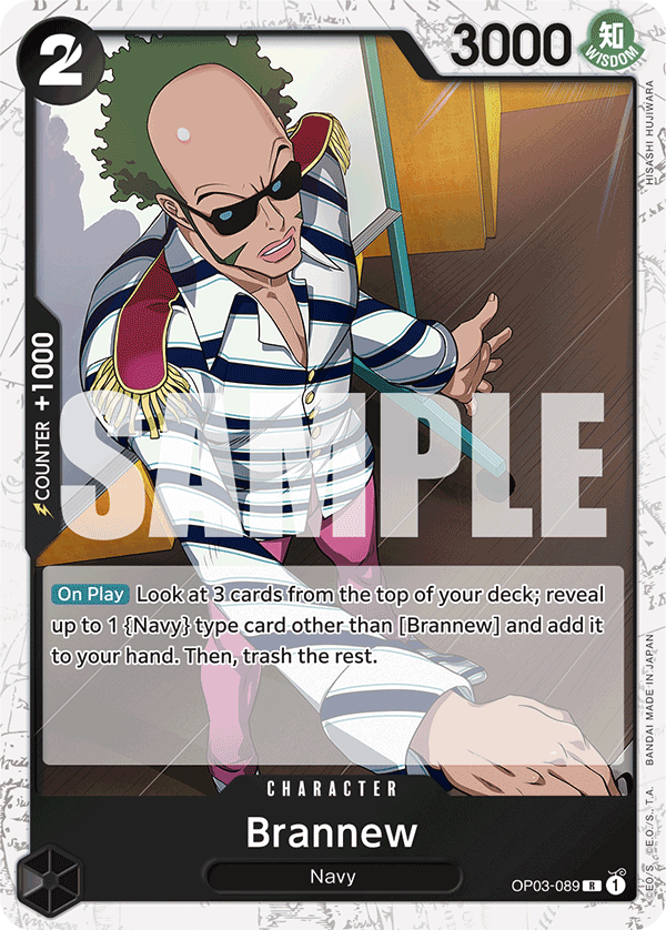 Brannew PRB01 OP03-089 JR Jolly Roger