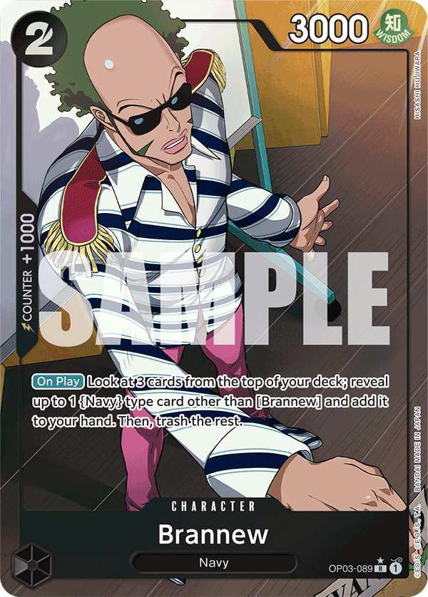 Brannew PRB01 OP03-089 FA Full Art o Foliada Texturizada