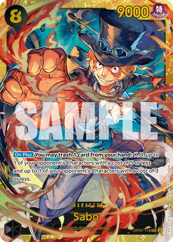 Sabo - OP07-118 (Reprint)  PRB02 OP07-118 R