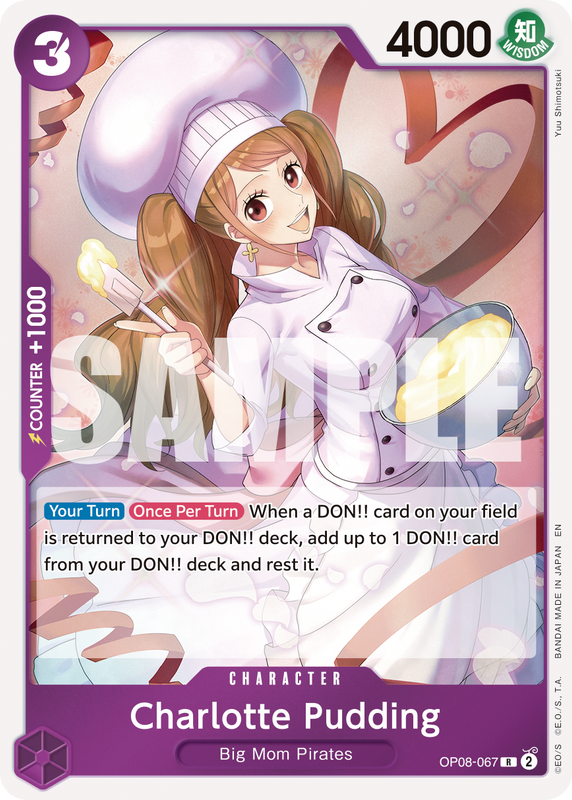 Charlotte Pudding - OP08-067 (Reprint)  PRB02 OP08-067 R
