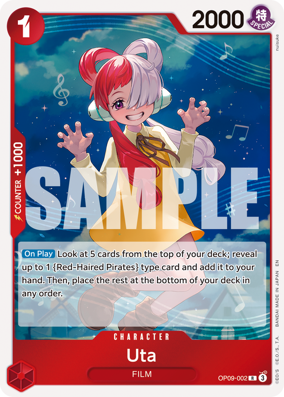 Uta (Reprint)  PRB02 OP09-002 R