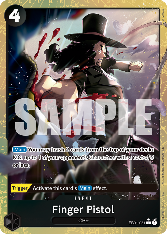 Finger Pistol (AA)  PRB02 EB01-051 AA