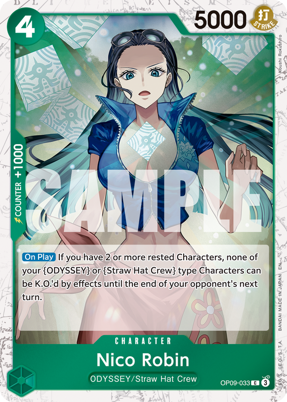 Nico Robin - OP09-033 (Pirate Foil)  PRB02 OP09-033 PF