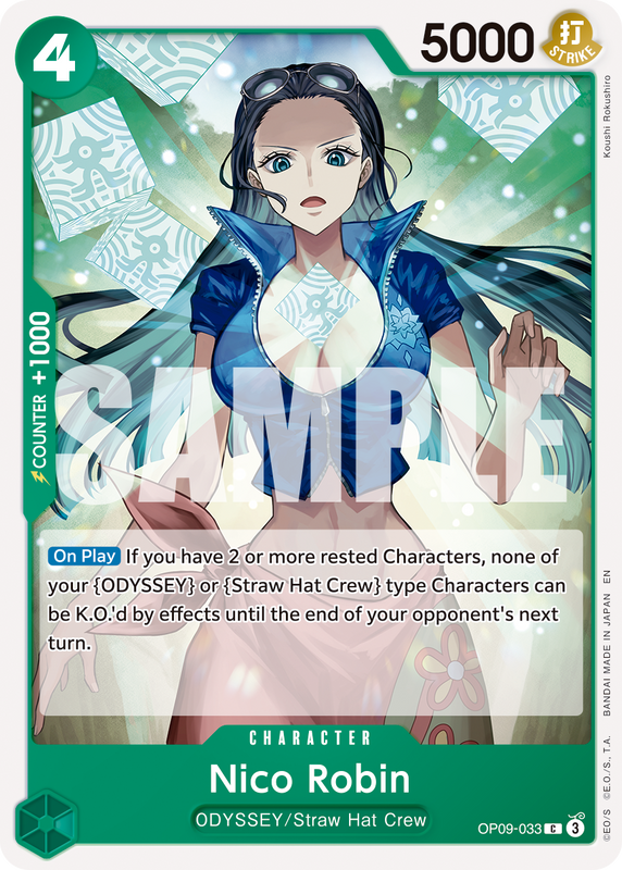 Nico Robin - OP09-033 (Reprint)  PRB02 OP09-033 R