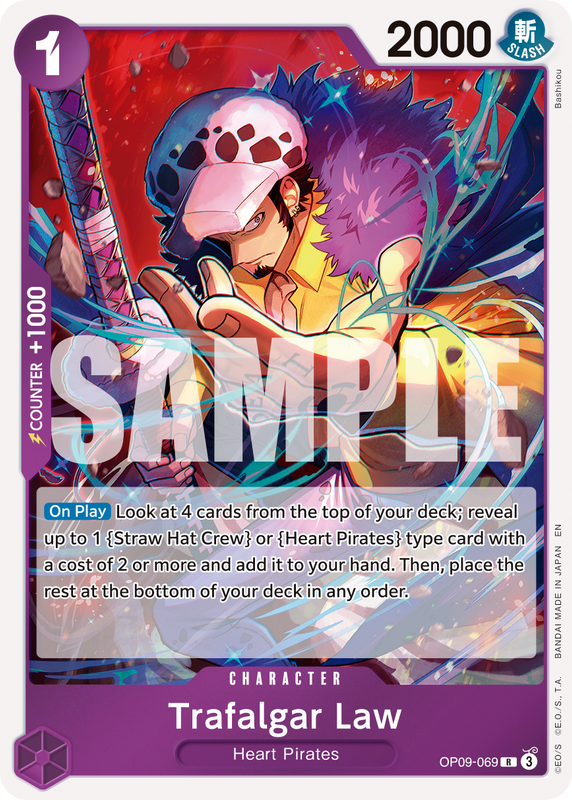 Trafalgar Law - OP09-069 (Reprint)  PRB02 OP09-069 R