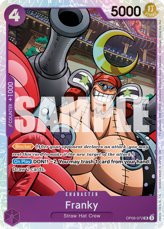 Franky - OP09-072 (Reprint)  PRB02 OP09-072 R