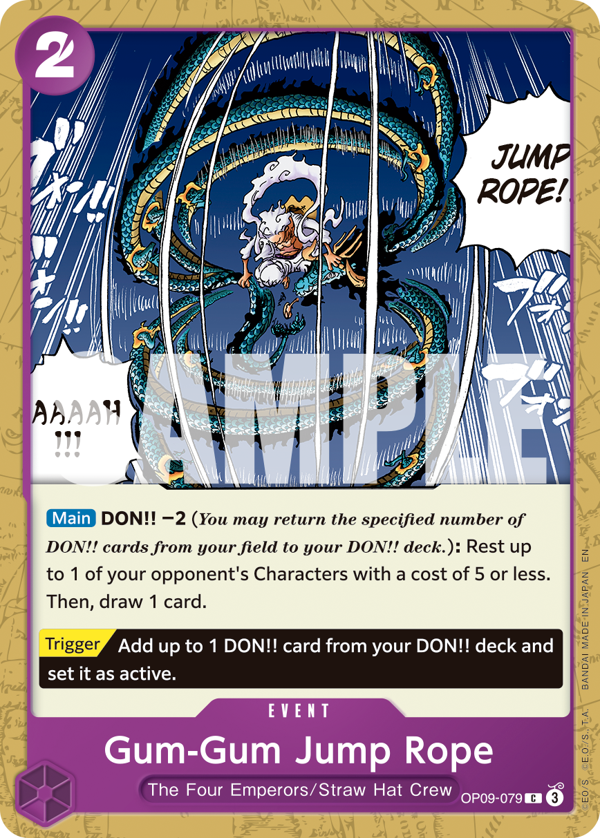 Gum-Gum Jump Rope (Reprint)  PRB02 OP09-079 R C