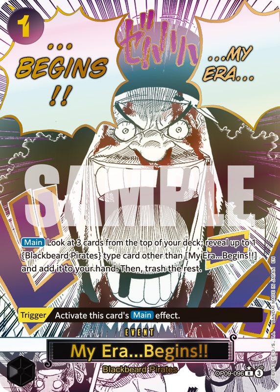 My Era...Begins!! (AA)  PRB02 OP09-096 AA R