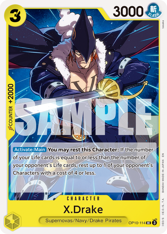 X.Drake (Reprint)  PRB02 OP10-114 R UC