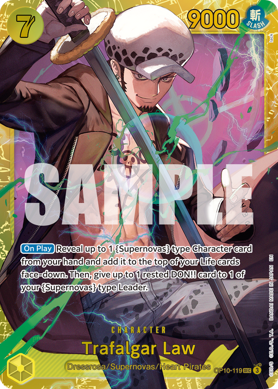 Trafalgar Law - OP10-119 (Reprint)  PRB02 OP10-119 R SEC