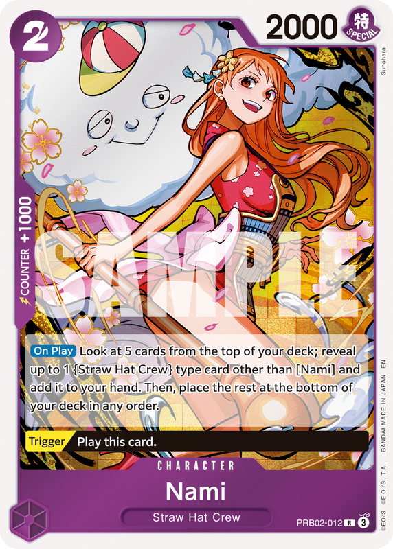 Nami  PRB02 PRB02-012 R