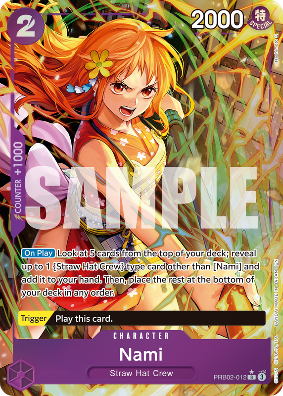 Nami (AA)  PRB02 PRB02-012 AA R