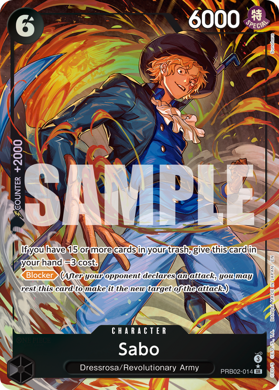 Sabo - PRB02-014 (AA)  PRB02 PRB02-014 AA SR