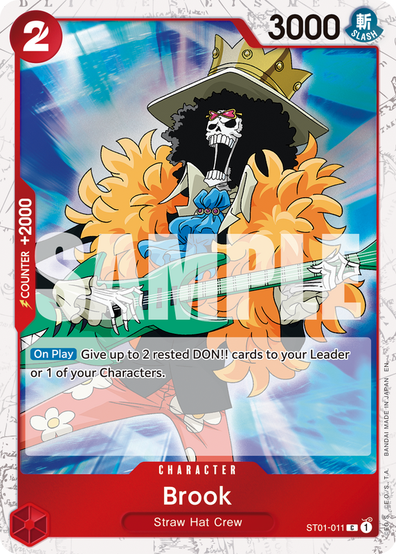 Brook - ST01-011 (Pirate Foil)  PRB02 ST01-011 PF C
