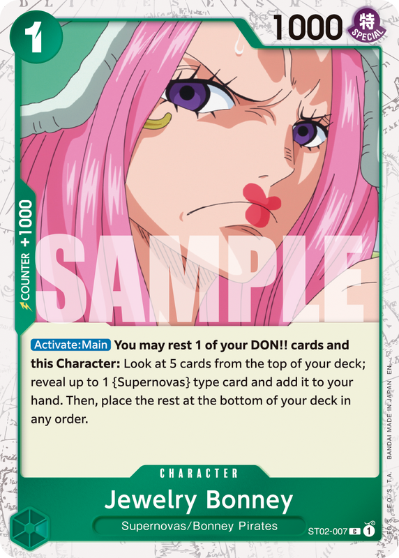 Jewelry Bonney - ST02-007 (Pirate Foil)  PRB02 ST02-007 PF C
