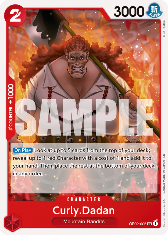 Curly.Dadan (Reprint)  PRB02 OP02-005 R