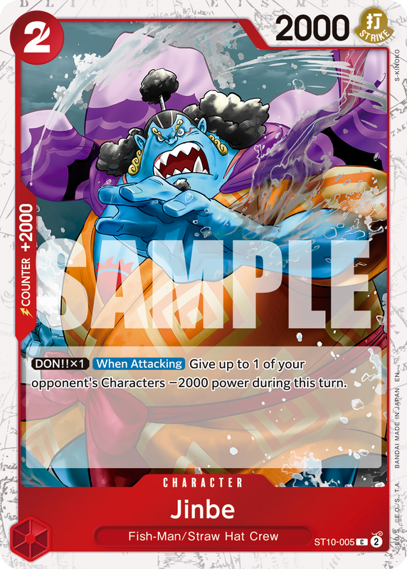 Jinbe - ST10-005 (Pirate Foil)  PRB02 ST10-005 PF C