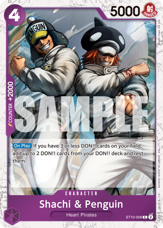 Shachi & Penguin (Pirate Foil)  PRB02 ST10-008 PF C