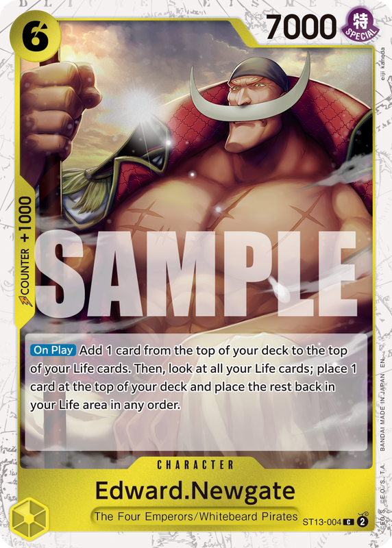 Edward.Newgate - ST13-004 (Pirate Foil)  PRB02 ST13-004 PF C