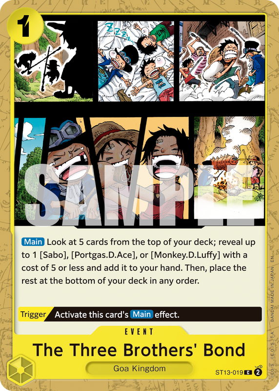 The Three Brothers' Bond (Reprint)  PRB02 ST13-019 R C