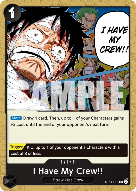 I Have My Crew!! (Reprint)  PRB02 ST14-016 R C