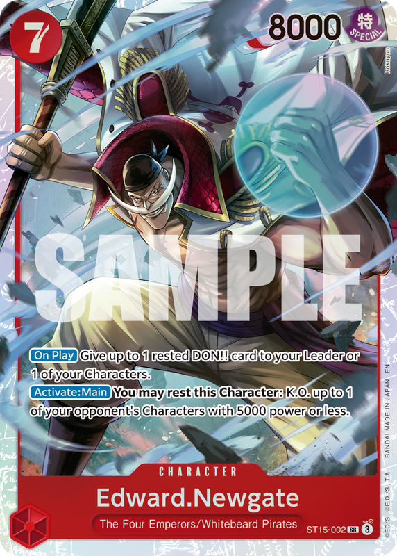 Edward.Newgate - ST15-002 (Reprint)  PRB02 ST15-002 R SR