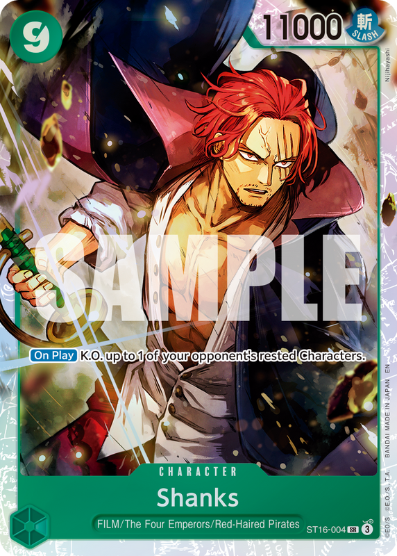 Shanks - ST16-004 (Reprint)  PRB02 ST16-004 R SR