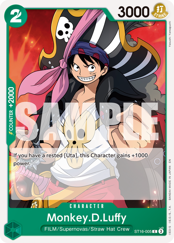 Monkey.D.Luffy - ST16-005 (Reprint)  PRB02 ST16-005 R C
