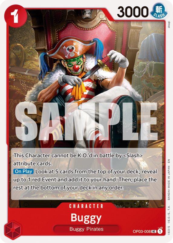 Buggy - OP03-008 (Reprint)  PRB02 OP03-008 R