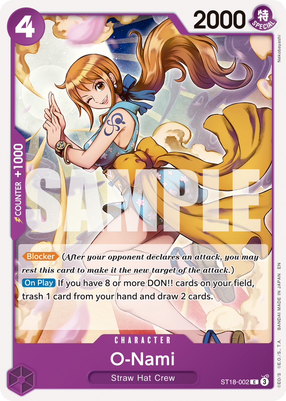 O-Nami (Reprint)  PRB02 ST18-002 R C
