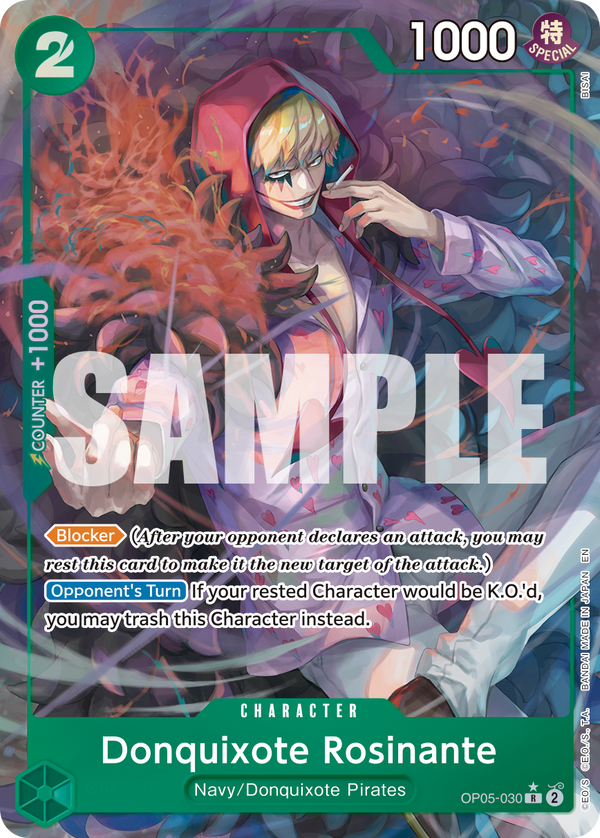Donquixote Rosinante (AA)  PRB02 OP05-030 AA
