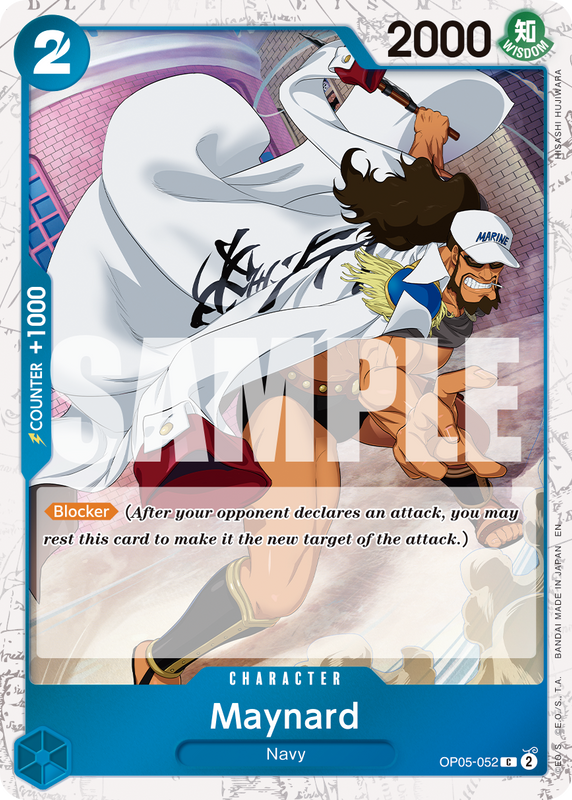 Maynard (Pirate Foil)  PRB02 OP05-052 PF