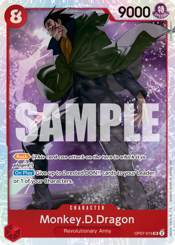 Monkey.D.Dragon (Reprint)  PRB02 OP07-015 R