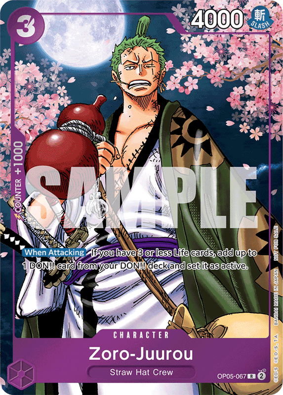 Zoro-Juurou P OP05-067 Event Pack Vol.5
