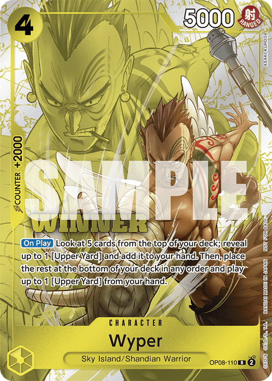 Wyper P OP08-110-1 Winner Pack 2025 Vol.2