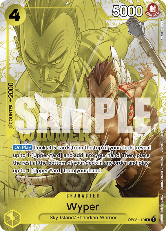 Wyper P OP08-110-1 Winner Pack 2025 Vol.2
