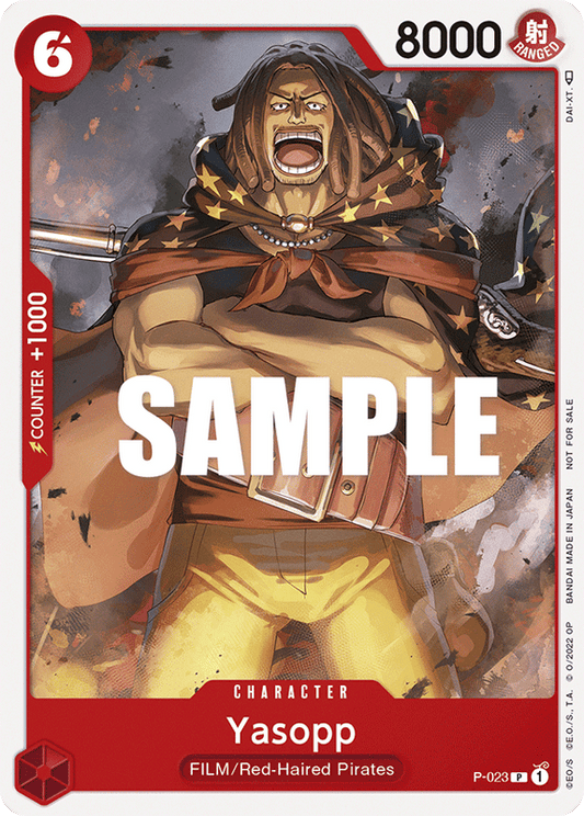 Yasopp P-023 Included in FILM RED Promotion Card Set
