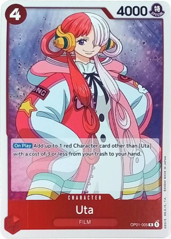Uta (Demo Deck 2023) , Promo P-OP01-005 (1)