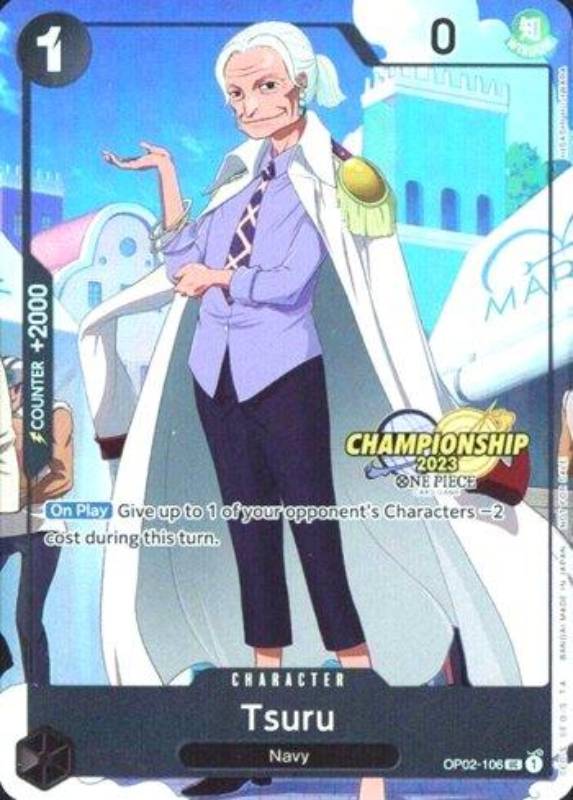 Tsuru (CS 2023 Event Pack Finalist Ver.) , Promo P-OP02-106 (1)